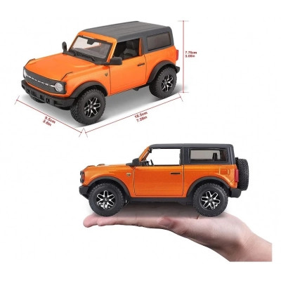 Машина Maisto Ford Bronco (2 Doors Version) помаранчевий 124 (31530 met. orange)
