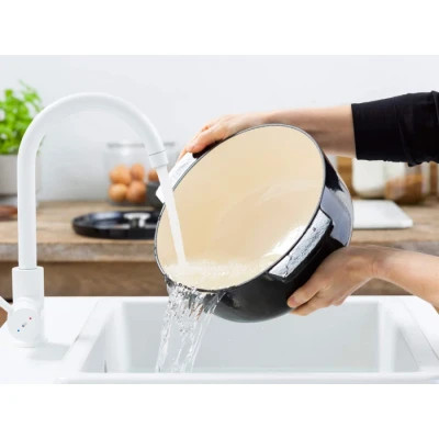 Каструля KitchenAid чавунна з кришкою 5,2 л Чорна (CC006061-001)