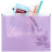 Папка на блискавці Axent zip-lock А5 Lavender-1 (1498-36-A)