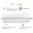Подушка MirSon 1491 Royal Pearl Hand Made memory effekt Висока 40х60 см (2200001539686)