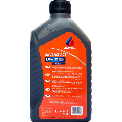 Моторна олива Aminol Advance AC2 15W40 1л (AM164943)
