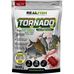 Прикормка Real Fish Торнадо Фідер (Кукурудза Бондюель) 0.9kg (809.00.50)