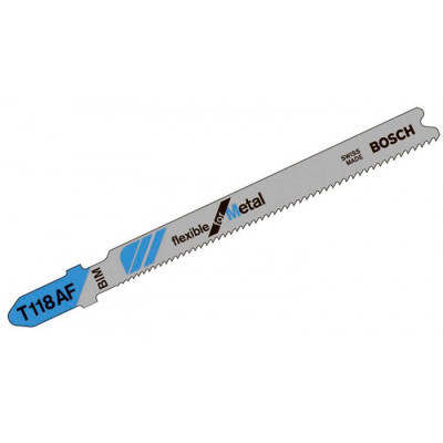 Полотно Bosch по металу , T 118 AF, 1.1-1.5х91мм, 2шт (2.609.256.733)
