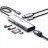 Концентратор Ugreen USB3.1 Type-C to HDMI/USB 3.0x2/RJ45/SD/TF/PD 100W CM512 (60515)