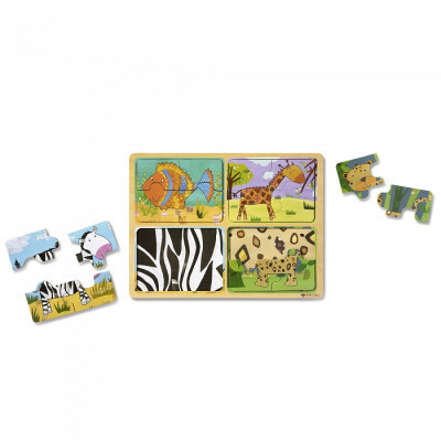 Пазл Melissa&amp;Doug дерев&#039;яні у футлярі &quot;Тварини&quot; (MD31362)