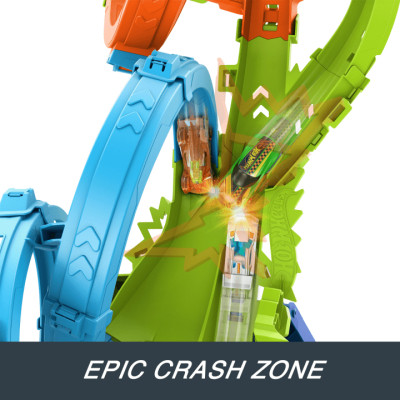 Автотрек Hot Wheels Шалені віражі та петлі (HXR70)