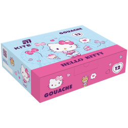 Гуашеві фарби Kite Hello Kitty 12 кольорів х 20 мл (HK25-063)