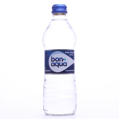 Мінеральна вода BonAqua Сильногазована 330 мл (50112326)