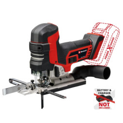 Електролобзик Einhell TP-JST 18/135 Li BL - Solo PXC 18В, 3500об/хв (без АКБ та ЗП) (4321265)
