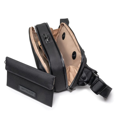 Сумка Pacsafe x SLNT pocket sling Чорна (83102100)