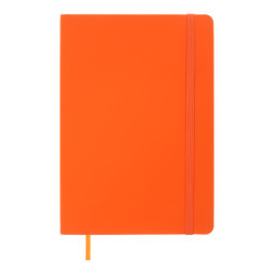 Книга записна Buromax Touch Me 96 аркушів А5 у клітинку помаранчевий (BM.295102-11)