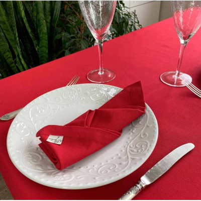 Серветка на стіл Прованс Червона 35х45 см (4823093429437)