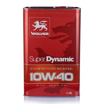 Моторна олива Wolver Super Dinamic 10W-40 4л (4260360940057)
