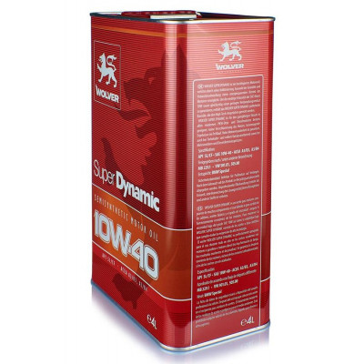 Моторна олива Wolver Super Dinamic 10W-40 4л (4260360940057)