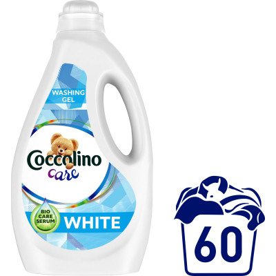 Гель для прання Coccolino Care для білих речей 2.4 л (8710847872389)