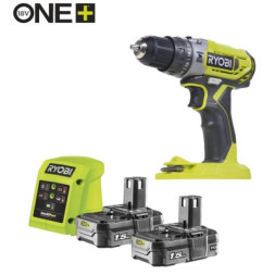 Шуруповерт Ryobi R18PD2-215G 18V, 2х1.5Ah, 40Нм, 400/1350об/хв (5133005302)