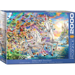 Пазл Eurographics Фентезі Єдиноріг 2000 елементів (8220-5551)