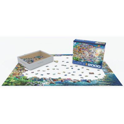 Пазл Eurographics Фентезі Єдиноріг 2000 елементів (8220-5551)