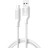 Дата кабель USB 2.0 AM to USB-C NB265-AC white XO (NB265-AC.white)