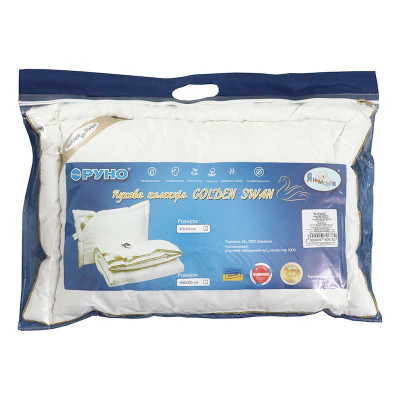 Подушка Руно зі штучного лебединого пуху GOLDEN SWAN 40х60 см (309.29ЛПУ GOLDEN SWAN)
