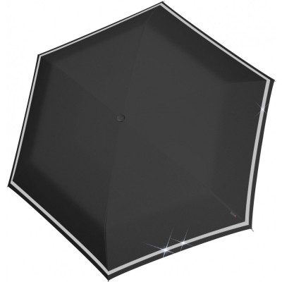 Парасоля Knirps Rookie Manual Black Reflective (Kn95 6050 1000)