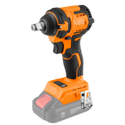 Гайковерт Neo Tools Energy+ 18V, безщітковий, 2500об/хв, 350Нм, 1/2&quot;, 3 швидкості, 1.1кг (без АКБ та ЗП) (04-613)