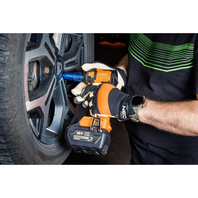 Гайковерт Neo Tools Energy+ 18V, безщітковий, 2500об/хв, 350Нм, 1/2&quot;, 3 швидкості, 1.1кг (без АКБ та ЗП) (04-613)