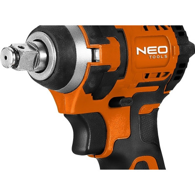 Гайковерт Neo Tools Energy+ 18V, безщітковий, 2500об/хв, 350Нм, 1/2&quot;, 3 швидкості, 1.1кг (без АКБ та ЗП) (04-613)