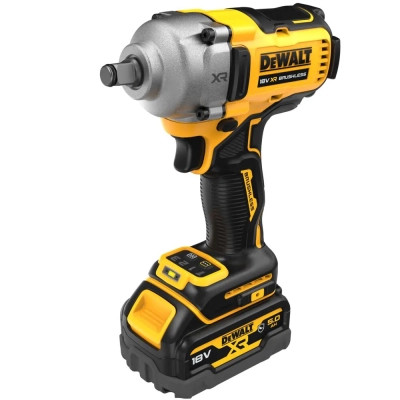 Гайковерт DeWALT 18 В XR Li-lon,812 Нм, 2 АКБ, ЗП, чохол (DCF891P2G)