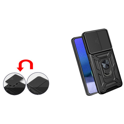 Чохол до мобільного телефона BeCover Military Xiaomi 12T / 12T Pro Black (708832)