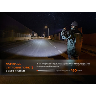 Ліхтар Fenix WF26R з магнітною зарядкою (WF26R)