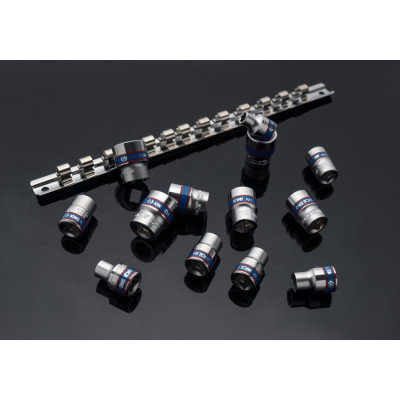 Набір головок KING TONY 3/8 &quot; 13 шт. на планці (3513MR)