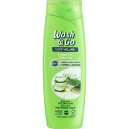 Шампунь Wash&amp;Go Для сухого волосся з екстрактом алое вера 360 мл (8008970056746)