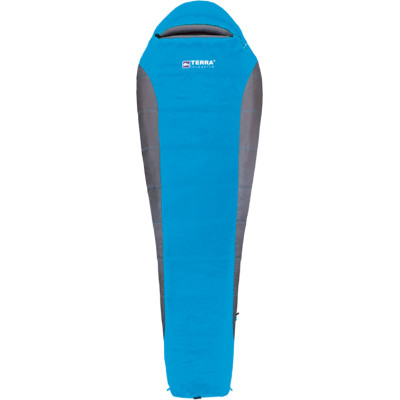 Спальний мішок Terra Incognita Siesta Regular 400 Left Blue/Grey (4823081505389)