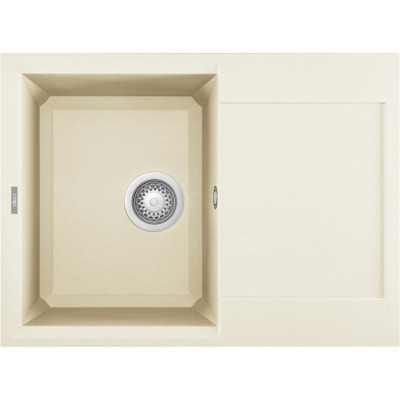 Мийка кухонна Elleci EASY 135 BIANCO ANTICO 62