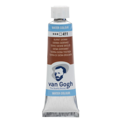 Акварельні фарби Royal Talens Van Gogh (411), Сієна палена, туба 10 мл (8712079417833)