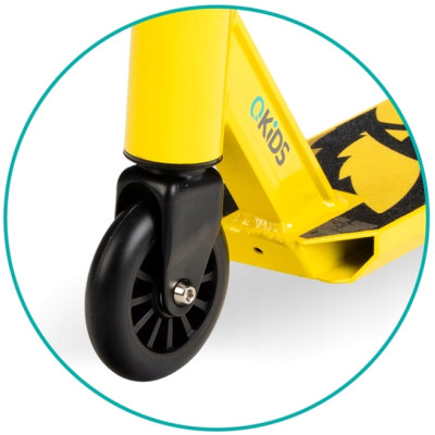 Самокат Qkids Ivo трюковий Yellow (KIDS00028)