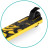Самокат Qkids Ivo трюковий Yellow (KIDS00028)