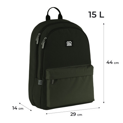Рюкзак шкільний GoPack Education Teens 140 хакі (GO25-140L-4)