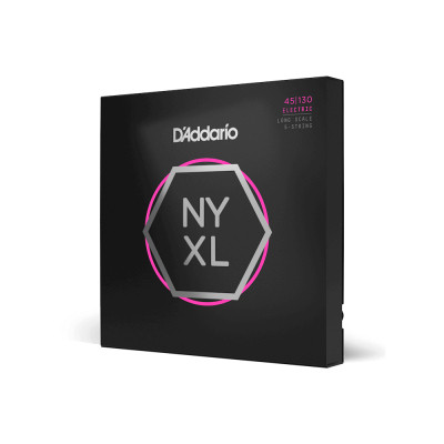 Струни для гітари D&#039;Addario NYXL Regular Light 5-String (45-130) (NYXL45130)