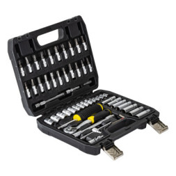 Набір інструментів Sigma насадок торцевих та біт 1/4&quot; 53шт CrV (6003521)