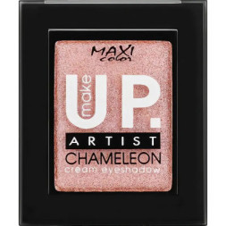 Тіні для повік Maxi Color Make Up Artist Chameleon Cream Eyeshadow 01 - Золота троянда (4823097119426)