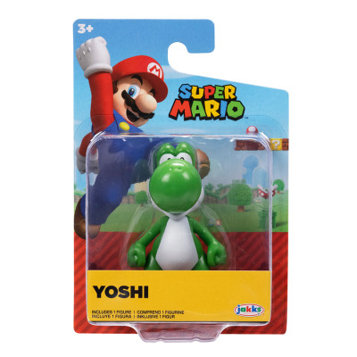 Фігурка Super Mario з артикуляцією - Зелений Йоші 6 см (61228-RF1-GEN)