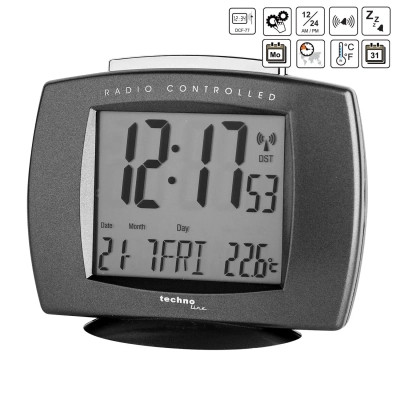 Настільний годинник Technoline WT189 Anthracite (WT189 anthrazit) (DAS301807)