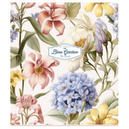 Зошит Школярик Flowers &amp; plants 96 аркушів клітинка (096-3326K)
