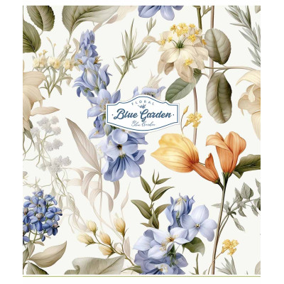Зошит Школярик Flowers &amp; plants 96 аркушів клітинка (096-3326K)