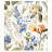 Зошит Школярик Flowers &amp; plants 96 аркушів клітинка (096-3326K)