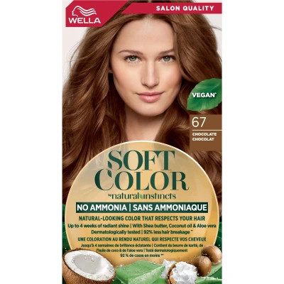 Фарба для волосся Wella Soft Color Безаміачна 67 - Шоколад (3614228865791)