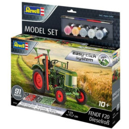 Збірна модель Revell набір Трактор Fendt F20 &quot;Dieselroß&quot; рівень 2, 1:24 (RVL-67822)