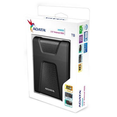 Зовнішній жорсткий диск 2.5&quot; 2TB ADATA (AHD650-2TU31-CBK)